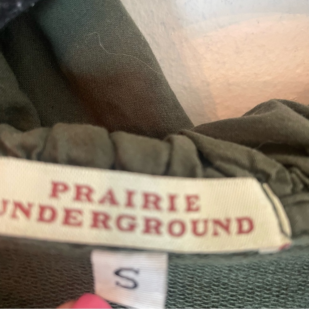 Olive Green Women's Zip Hoodie Sweatshirt - Picture 3 of 16